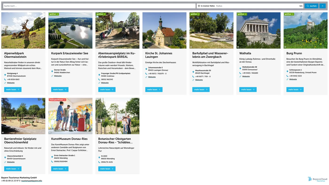 Entdecker-Widget Beispiel